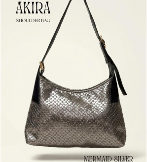 Akira Shoulder Bag Mermaid Silver