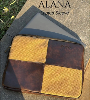 Alana Laptop Sleeve Beige