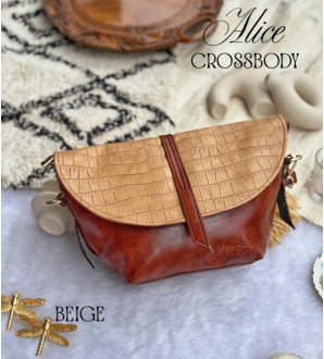 Alice Crossbody Beige