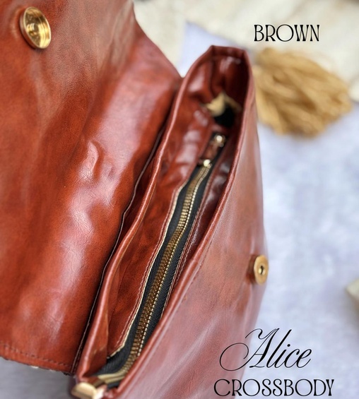 Alice Crossbody Beige