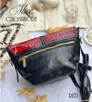 Alice Crossbody Red