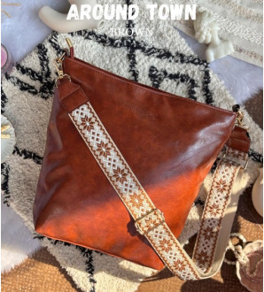 Around Town Crossbody Tan