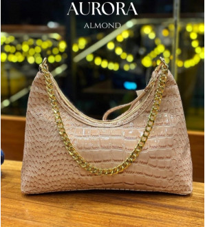 Aurora Shoulder Bag Almond