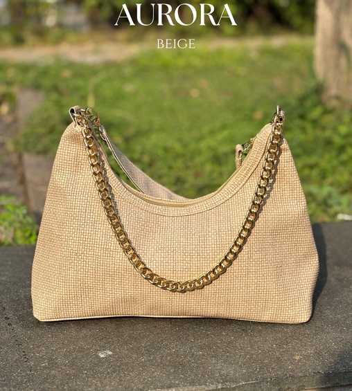 Aurora Shoulder Bag Beige