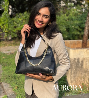 Aurora Shoulder Bag Black
