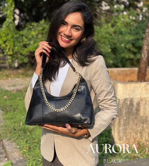 Aurora Shoulder Bag Black