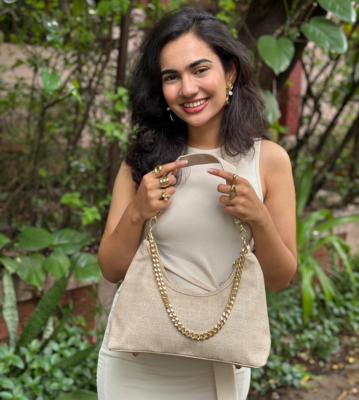 Aurora Shoulder Bag Beige