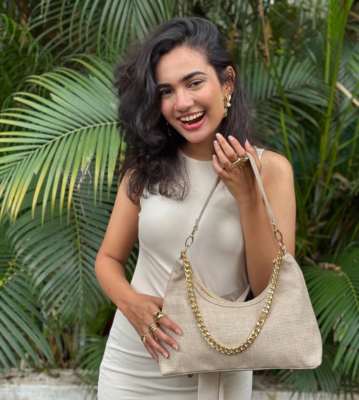 Aurora Shoulder Bag Beige