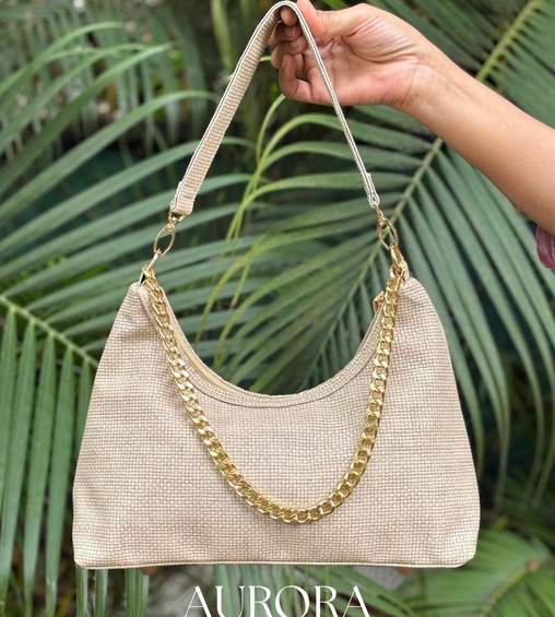 Aurora Shoulder Bag Beige