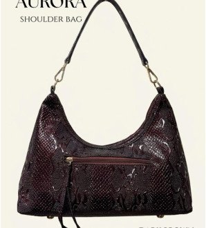 Aurora Shoulder Bag Dark Brown