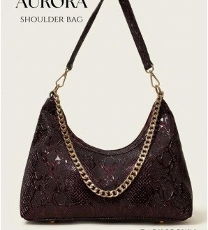 Aurora Shoulder Bag Dark Brown