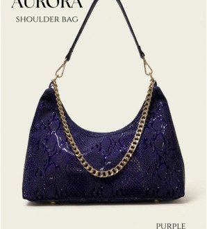 Aurora Shoulder Bag Purple