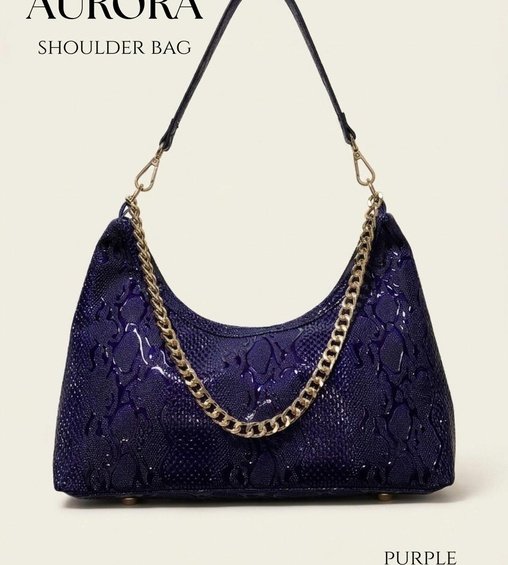 Aurora Shoulder Bag Purple