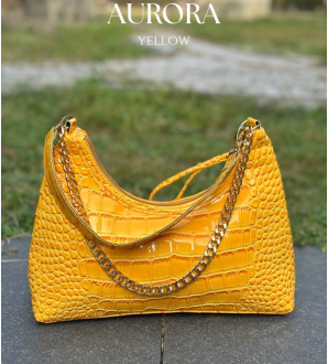 Aurora Shoulder Bag Yellow