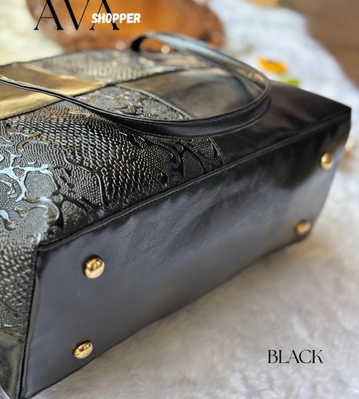 Ava Shopper Black