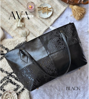 Ava Shopper Black