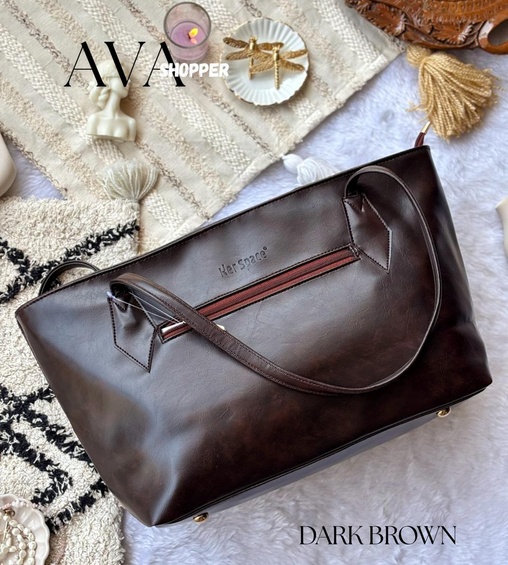 Ava Shopper Dark Brown