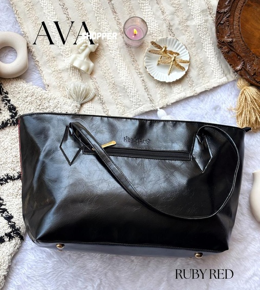 Ava Shopper Ruby Red