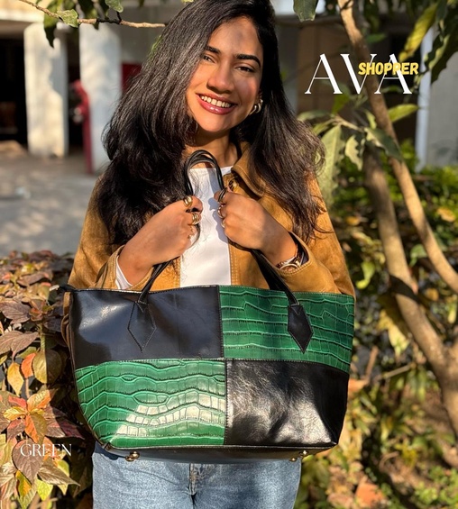 Ava Shopper Green
