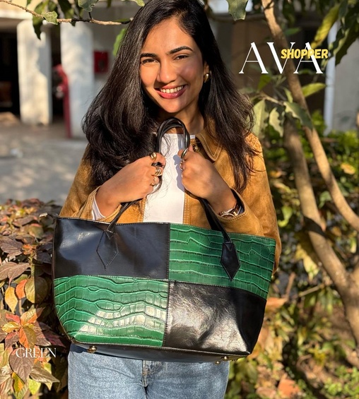 Ava Shopper Green