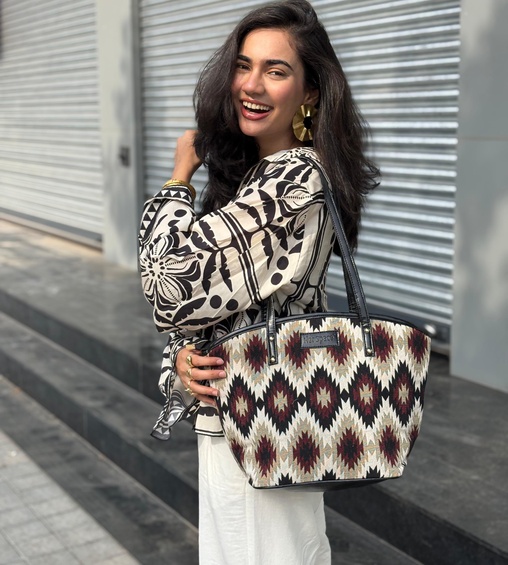 Fabric Basket Off White