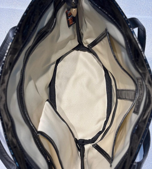 Basket Shopper Glossy Black