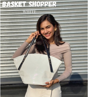 Basket Shopper White