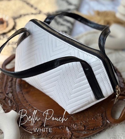 Bella Pouch White
