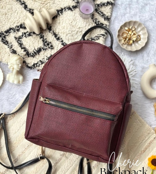 Cherie Backpack Maroon