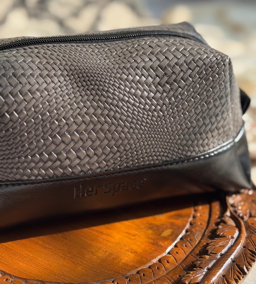 Chunky Box Pouch Grey