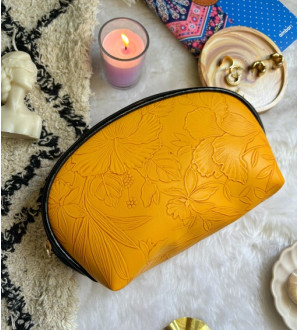 D Shape Pouch Mustard