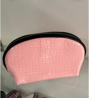 D Shape Pouch Pastel Pink