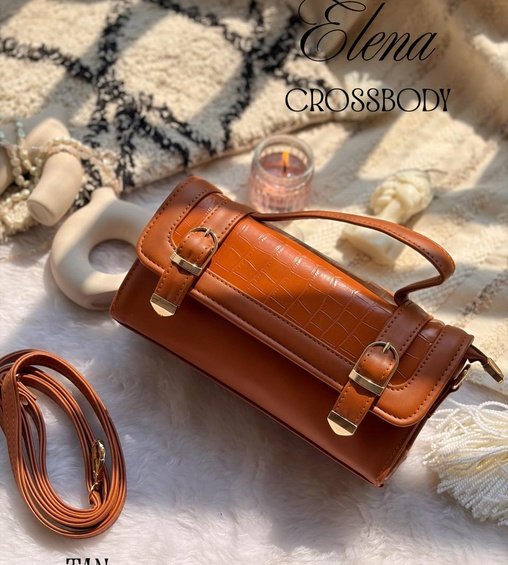 Elena Crossbody Tan Elena Crossbody Tan