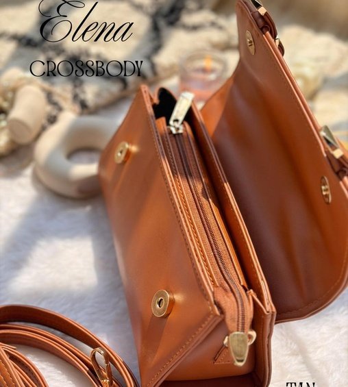 Elena Crossbody Tan Elena Crossbody Tan