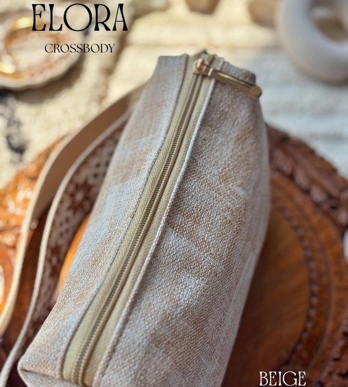 Elora Crossbody Beige