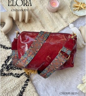 Elora Crossbody Cherry Red