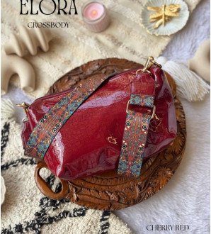 Elora Crossbody Cherry Red