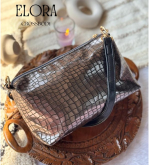 Elora Crossbody Metallic