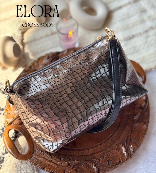 Elora Crossbody Metallic