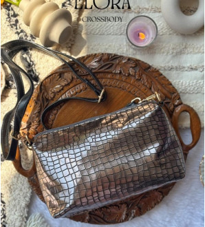 Elora Crossbody Metallic