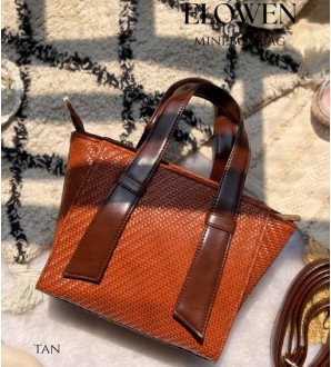 Elowen Mini Box Bag Tan