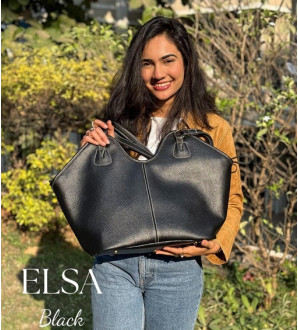 Elsa Shopper Black