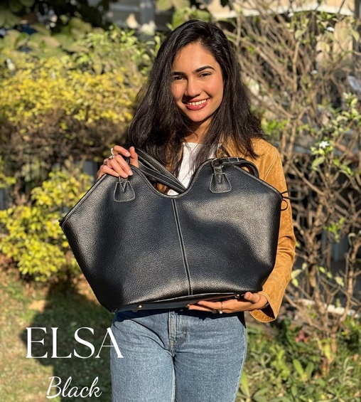 Elsa Shopper Black