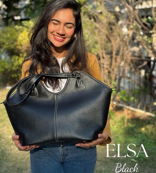 Elsa Shopper Black