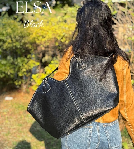 Elsa Shopper Black