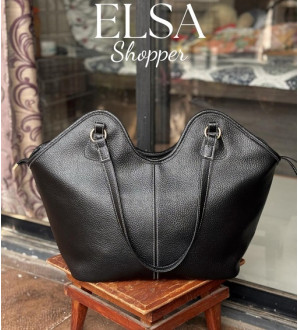 Elsa Shopper Black