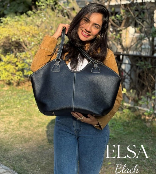 Elsa Shopper Black