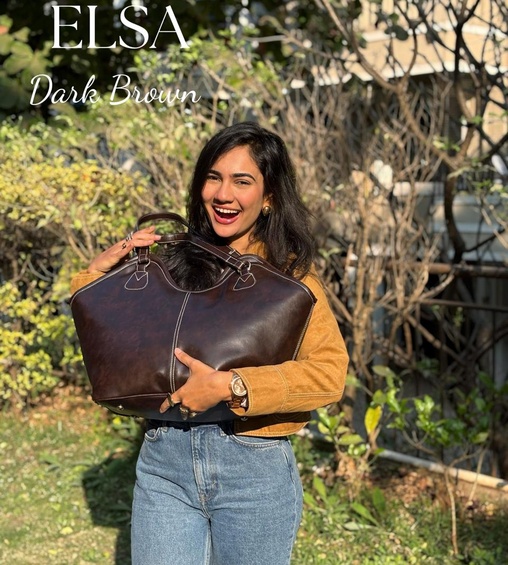 Elsa Shopper Dark Brown
