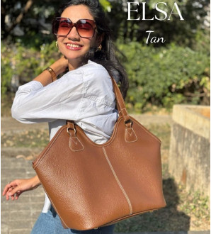 Elsa Shopper Tan