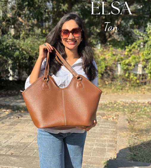 Elsa Shopper Tan